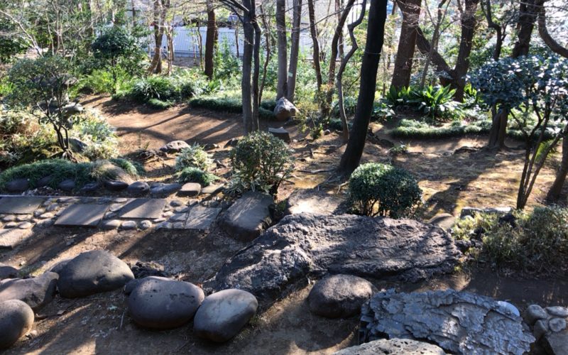 旧朝倉家住宅の庭園