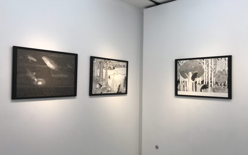 渋谷ヒカリエ8FのCUBE 1,2,3で開催した「君は僕のプレゼント!」展の展示作品