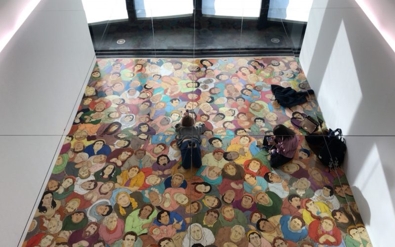 森美術館で開催されたN・S・ハルシャ展に展示されていたインスタレーション