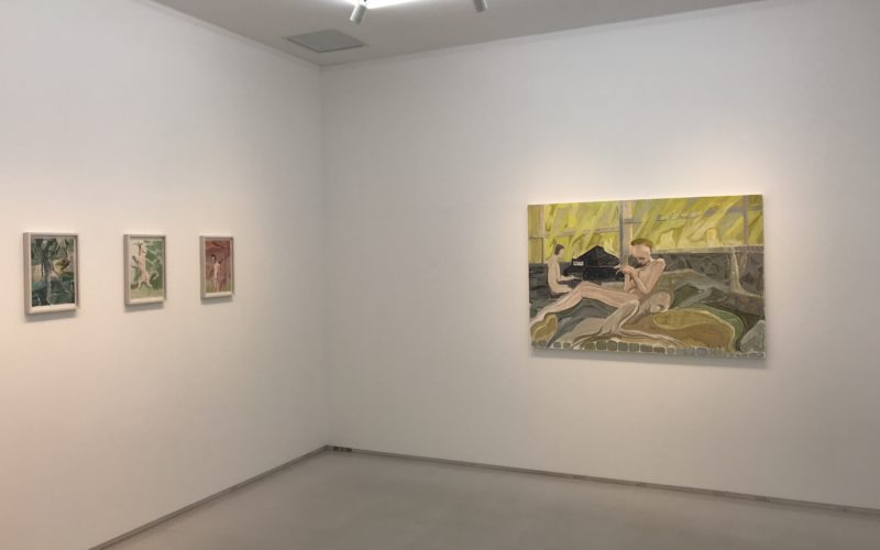 渋谷ヒカリエ8Fの小山登美夫ギャラリーで開催していた「国川広 展 未分のレポート」の展示作品