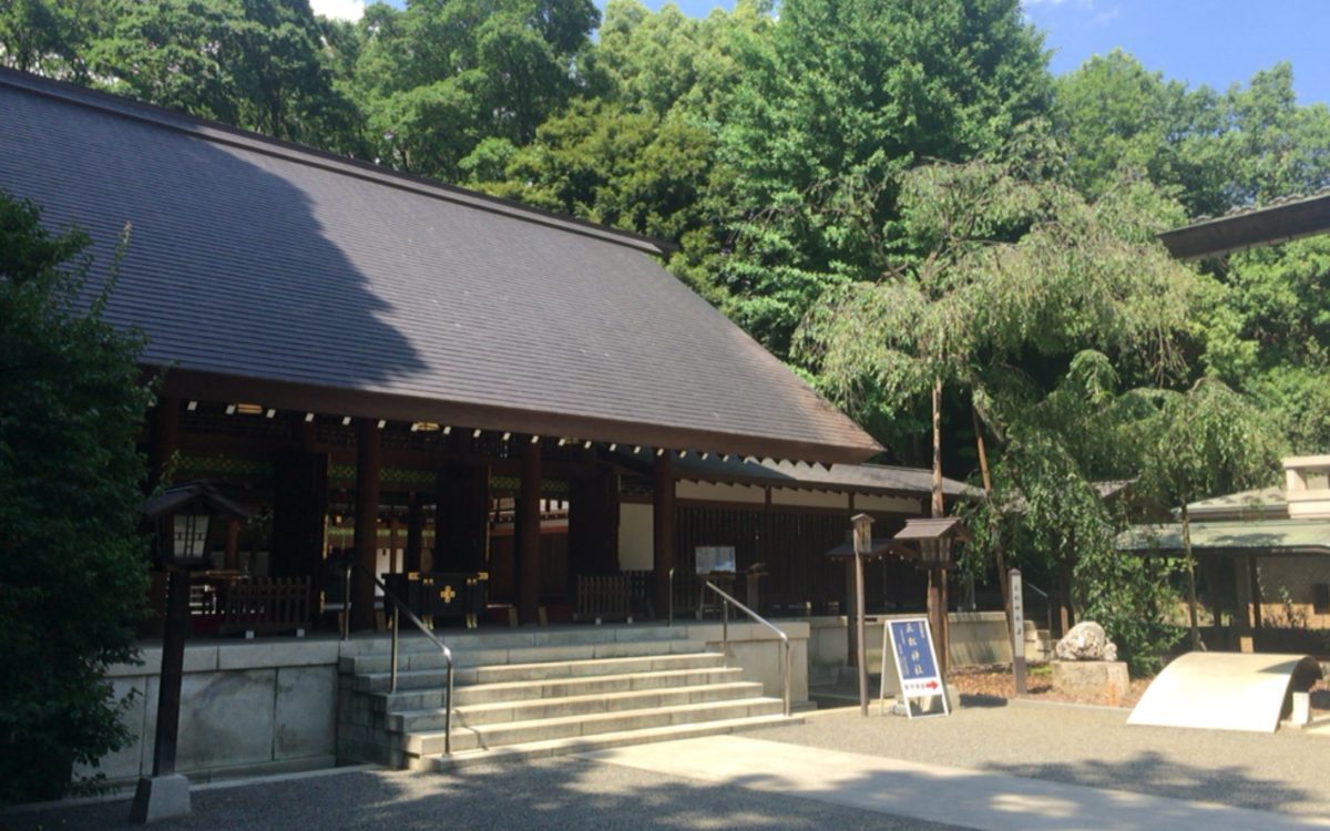 乃木神社の本殿