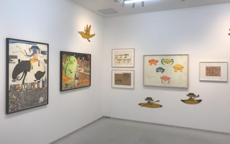 渋谷ヒカリエ8Fの小山登美夫ギャラリーで開催した「三宅信太郎 個人史 2000-2017」の展示作品