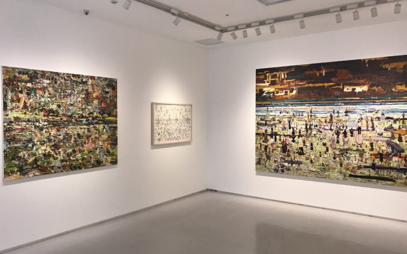 渋谷ヒカリエ8Fの小山登美夫ギャラリーで開催した「桑久保徹 2001-2014」の展示作品