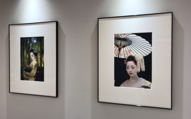 ライカGINZA SIXで開催したジョン・デイヴィス写真展「Kosen」に展示していた京都の風景が写る作品