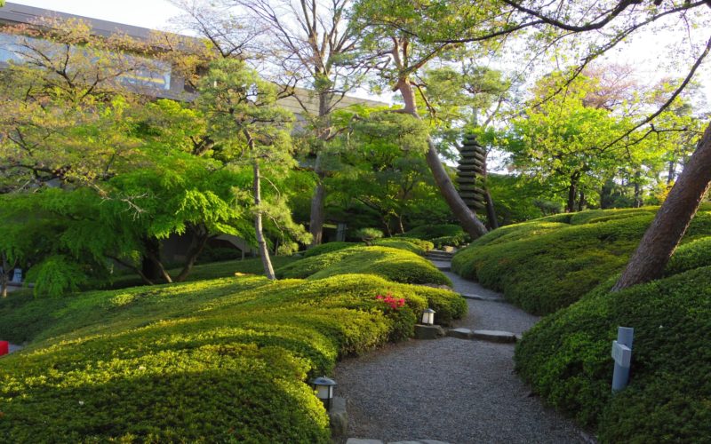 白金台 八芳園の日本庭園